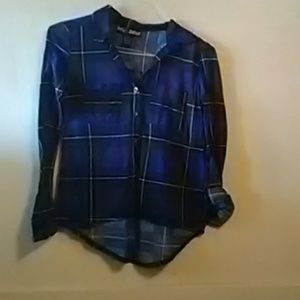 Polly and esther button up shirt